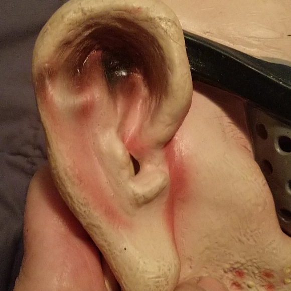 Halloween Mask Dude with Braces & Thick Glasses - Picture 7 of 10